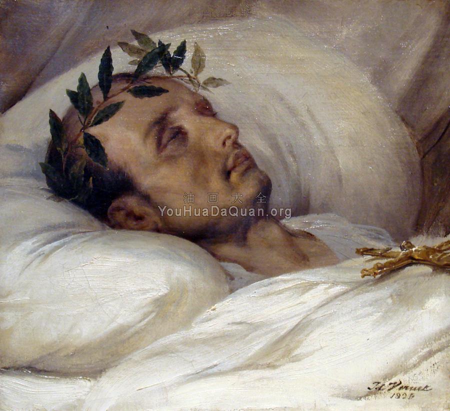 Napoleon sur son lit de mort Horace Vernet - 贺拉斯·贝内特